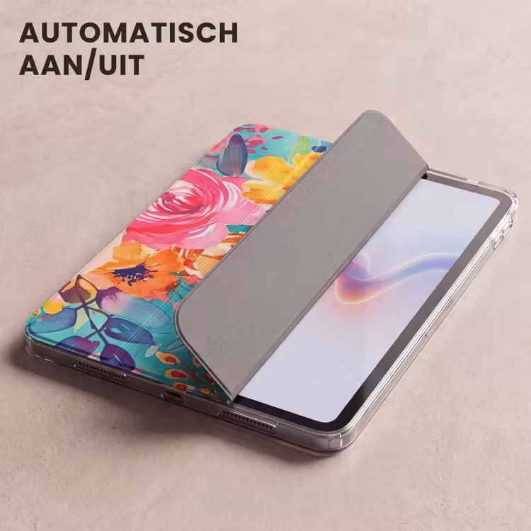 iPad hoes - Bloemen - Olieverf - Kleurrijk - Natuur — 5