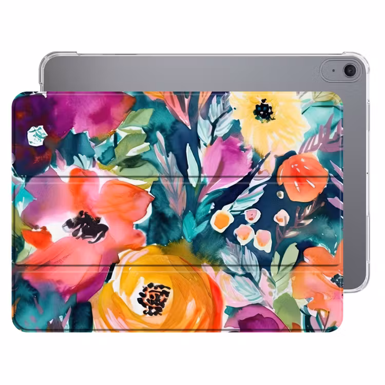 iPad hoes - Bloemen - Olieverf - Kunst - Natuur — 1