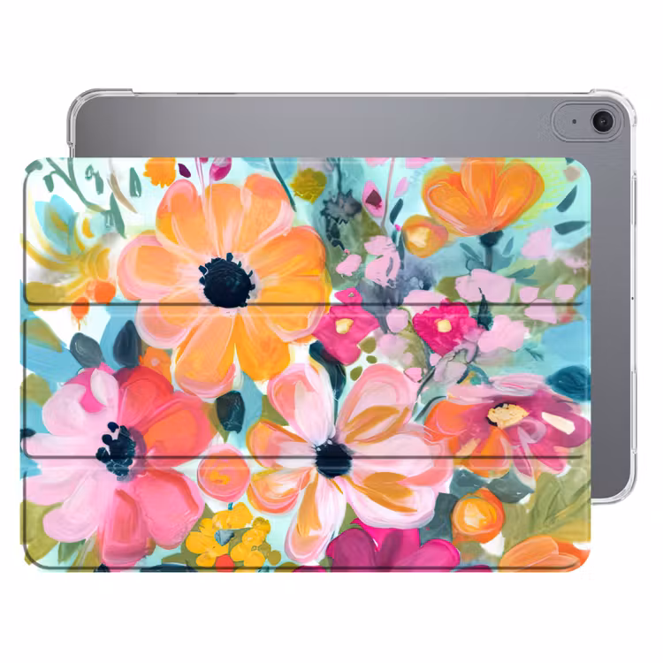 iPad hoes - Bloemen - Schilderij - Natuur - Botanisch — 1