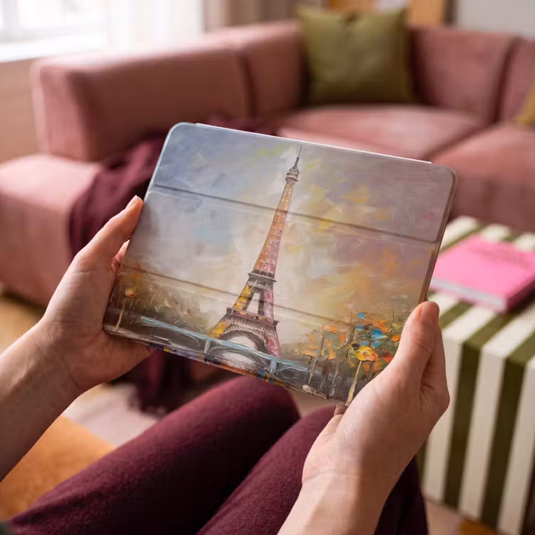 iPad hoes - Eiffeltoren - Schilderij - Olieverf - Parijs — 4