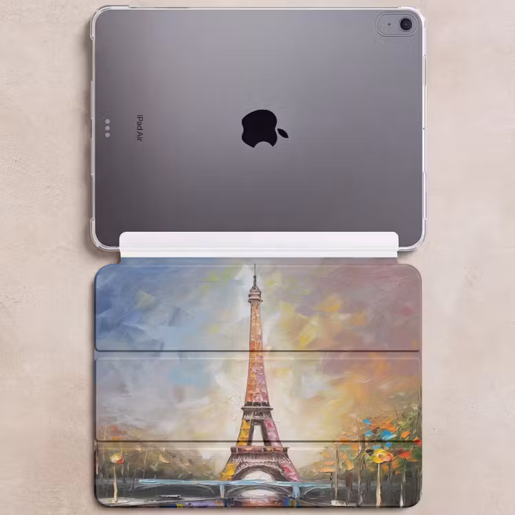 iPad hoes - Eiffeltoren - Schilderij - Olieverf - Parijs — 6
