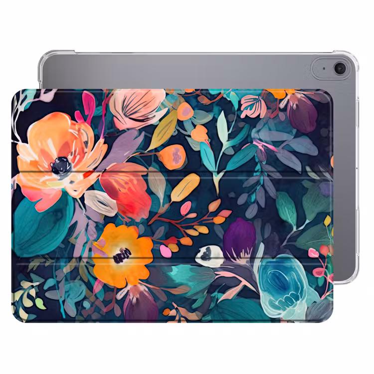 iPad hoes - Kleurrijk - Bloemen - Kunst - Natuur - Hippie — 1