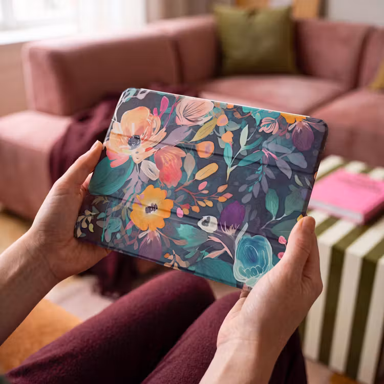 iPad hoes - Kleurrijk - Bloemen - Kunst - Natuur - Hippie — 4