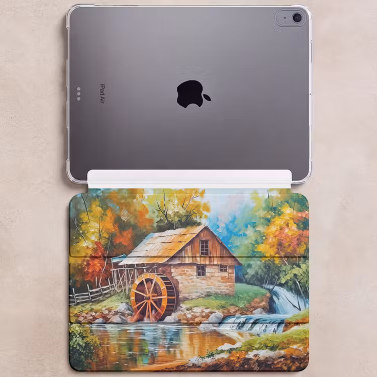 iPad hoes - Landschap - Schilderij - Huis - Kunst - Herfst — 6