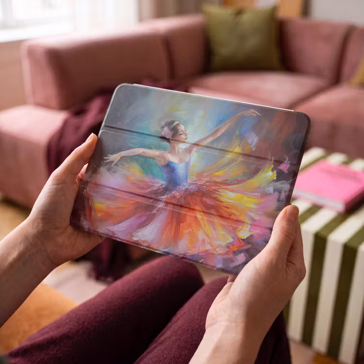 iPad hoes - Schilderij - Olieverf - Dans - Ballerina — 4
