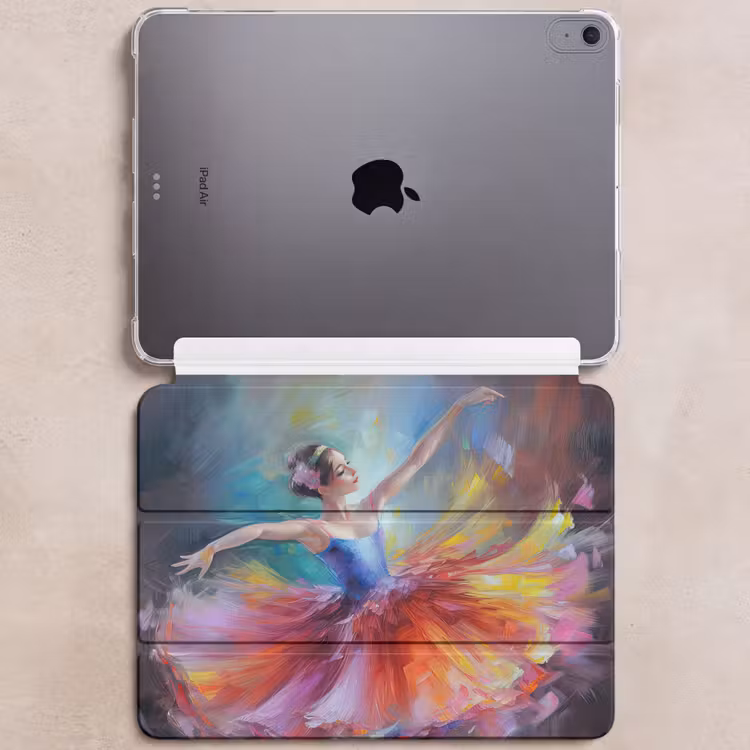 iPad hoes - Schilderij - Olieverf - Dans - Ballerina — 6