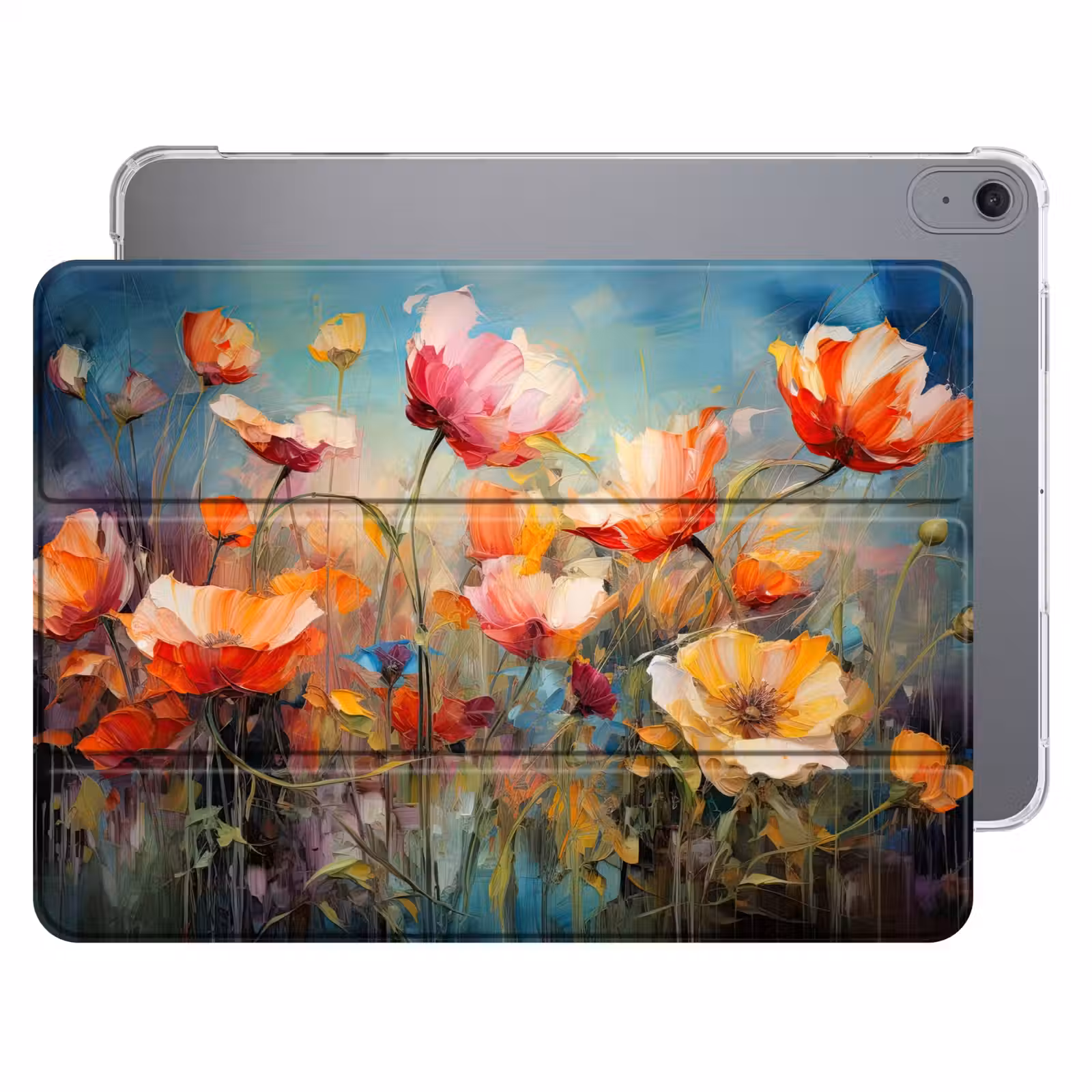 iPad hoes - Bloemen - Watercolor - Kunst - Botanisch - Natuur — 1