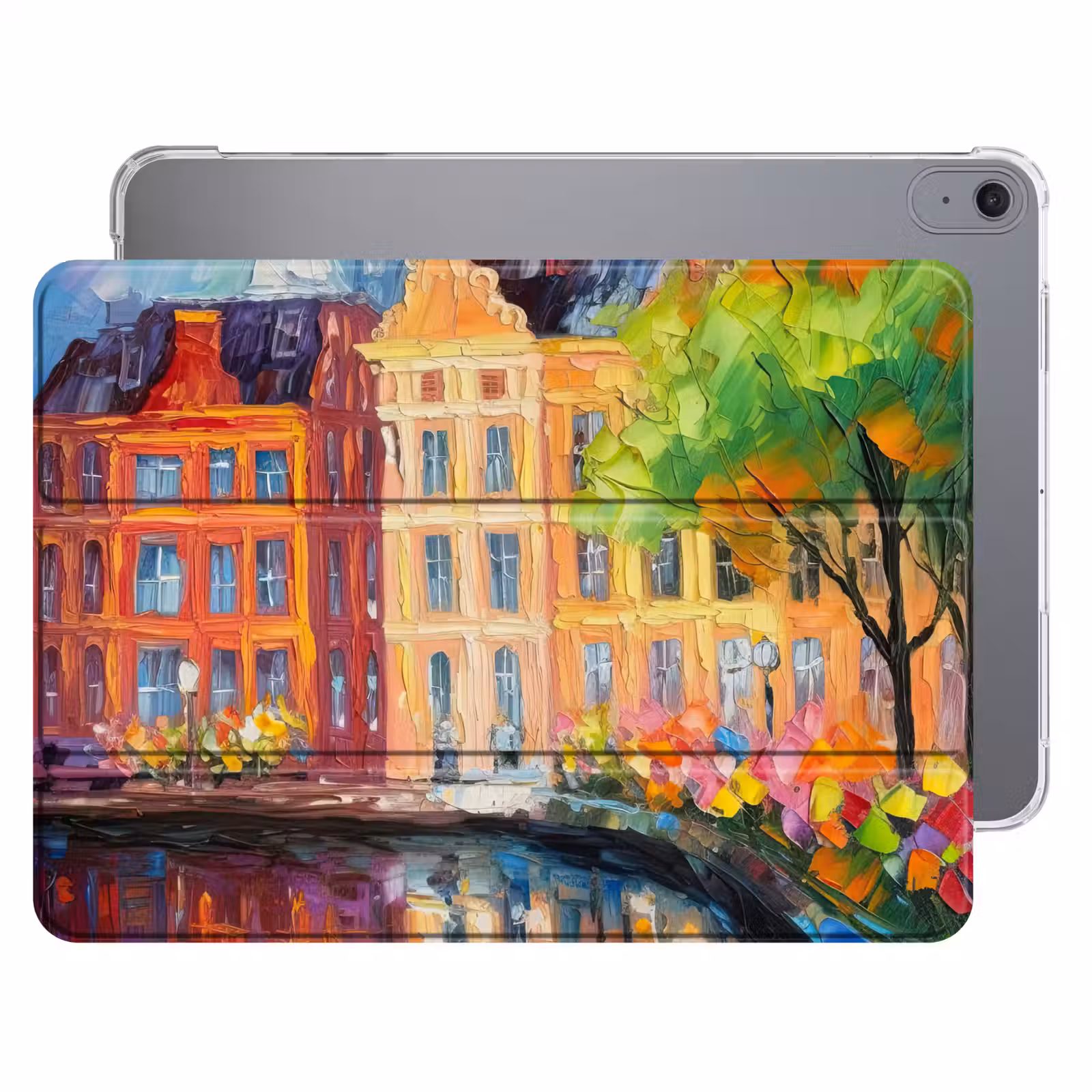 iPad hoes - Olieverf - Amsterdam - Kunst - Kleurrijk — 1