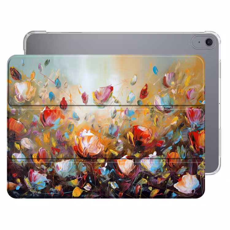 iPad hoes - Bloemen - Kunst - Natuur - Olieverf — 1
