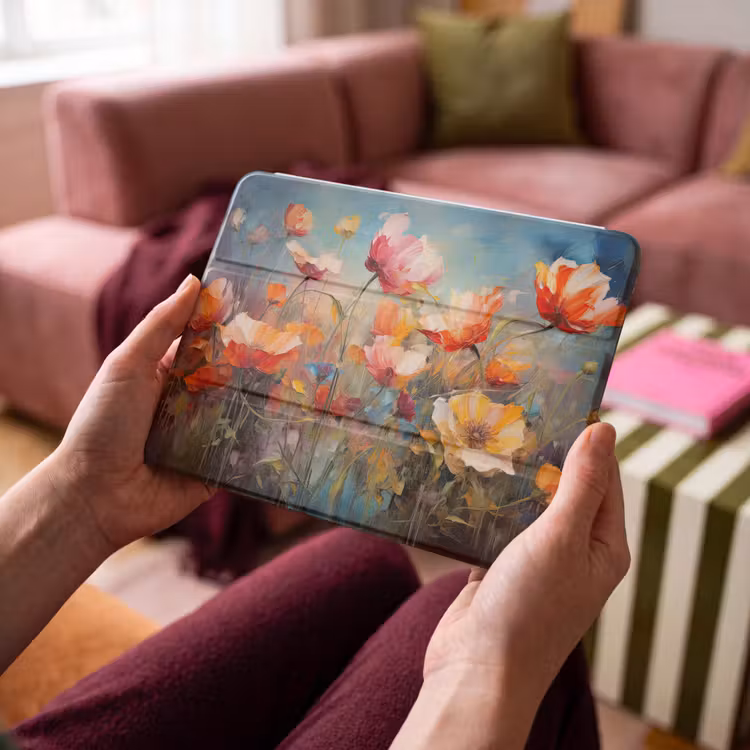 iPad hoes - Bloemen - Watercolor - Kunst - Botanisch - Natuur — 4