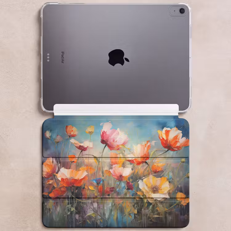 iPad hoes - Bloemen - Watercolor - Kunst - Botanisch - Natuur — 6