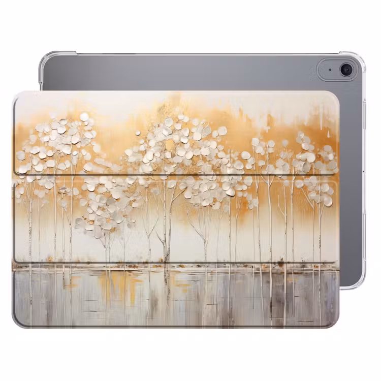 iPad hoes - Bomen - Kunst - Acryl - Natuur — 1