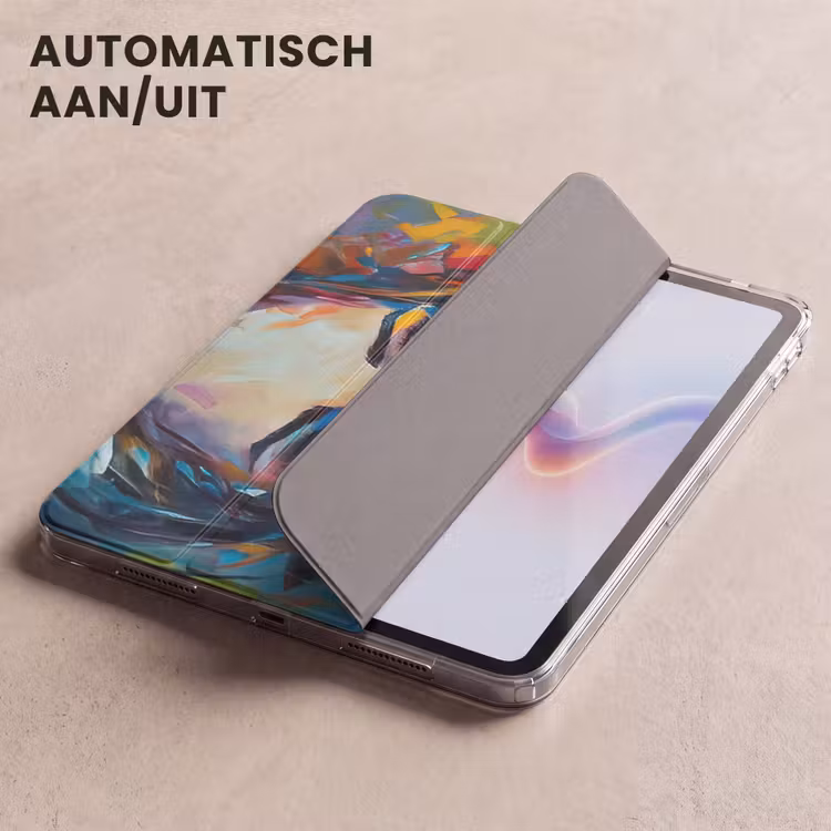 iPad hoes - Gezicht - Vrouw - Olieverf - Kleurrijk - Kunst — 5