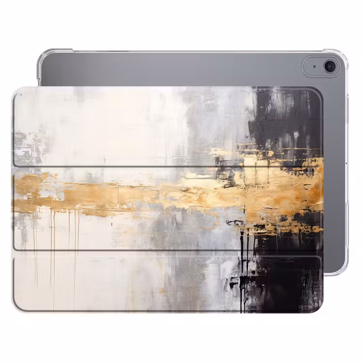iPad hoes - Goud - Luxe - Acryl - Kunst — 1