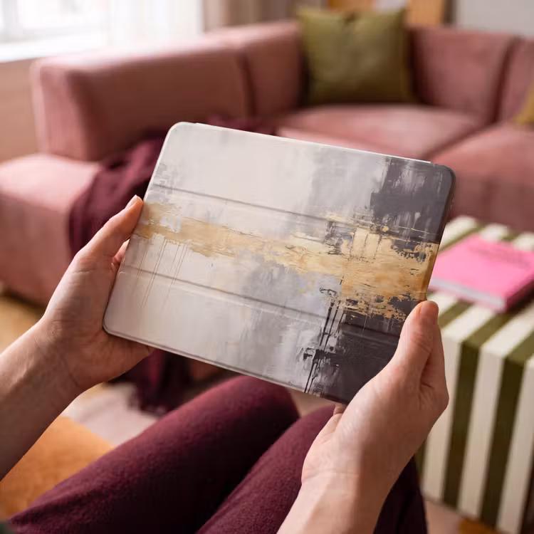 iPad hoes - Goud - Luxe - Acryl - Kunst — 4