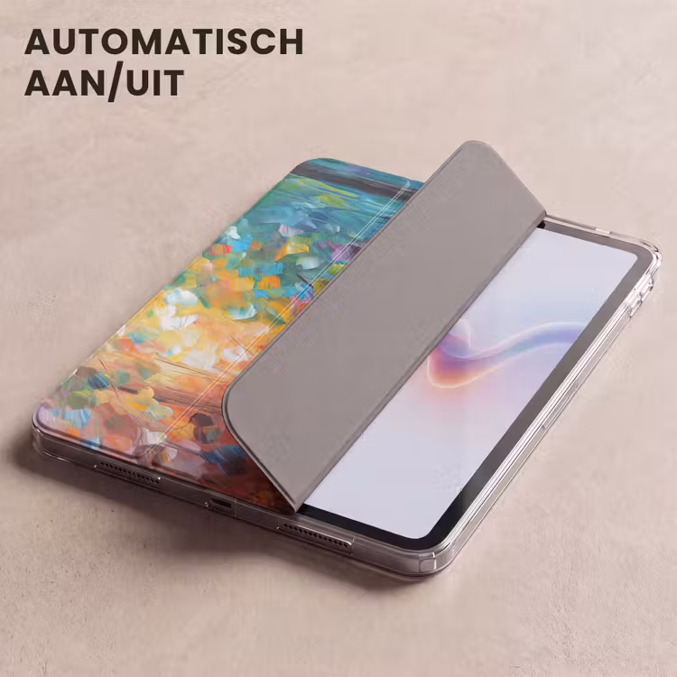 iPad hoes - Kleurrijk - Olieverf - Water - Boot — 5
