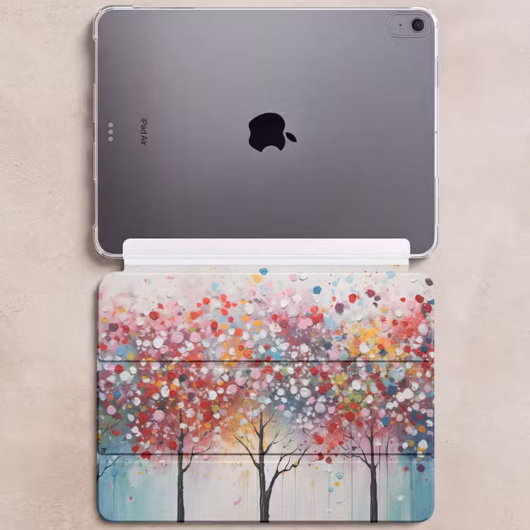 iPad hoes - Kunst - Bomen - Natuur - Acryl — 6