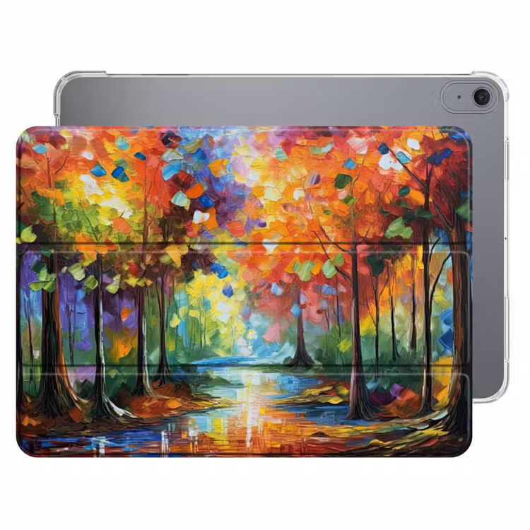 iPad hoes - Landschap - Bos - Kleuren - Natuur — 1