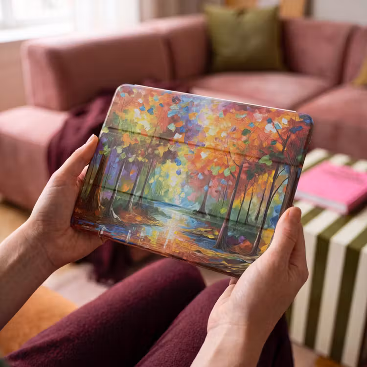 iPad hoes - Landschap - Bos - Kleuren - Natuur — 4