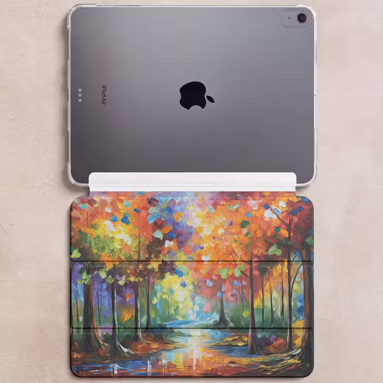 iPad hoes - Landschap - Bos - Kleuren - Natuur — 6