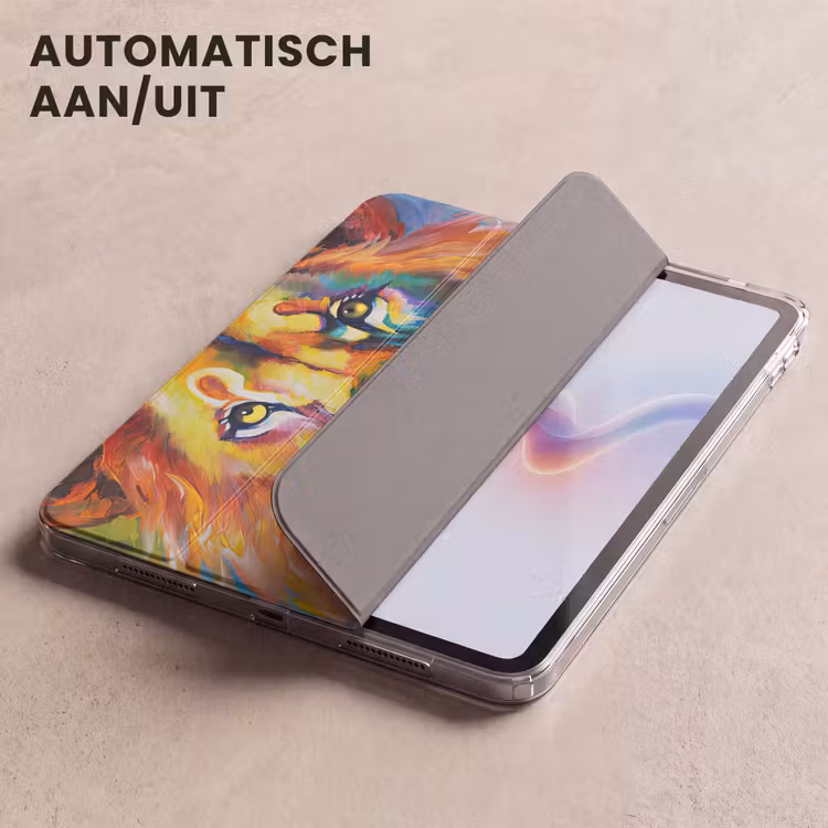 iPad hoes - Leeuw - Olieverf - Kunst - Dieren — 5