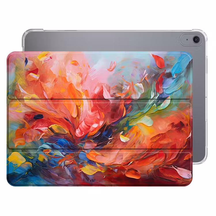 iPad hoes - Olieverf - Kunst - Abstract - Kleurrijk — 1