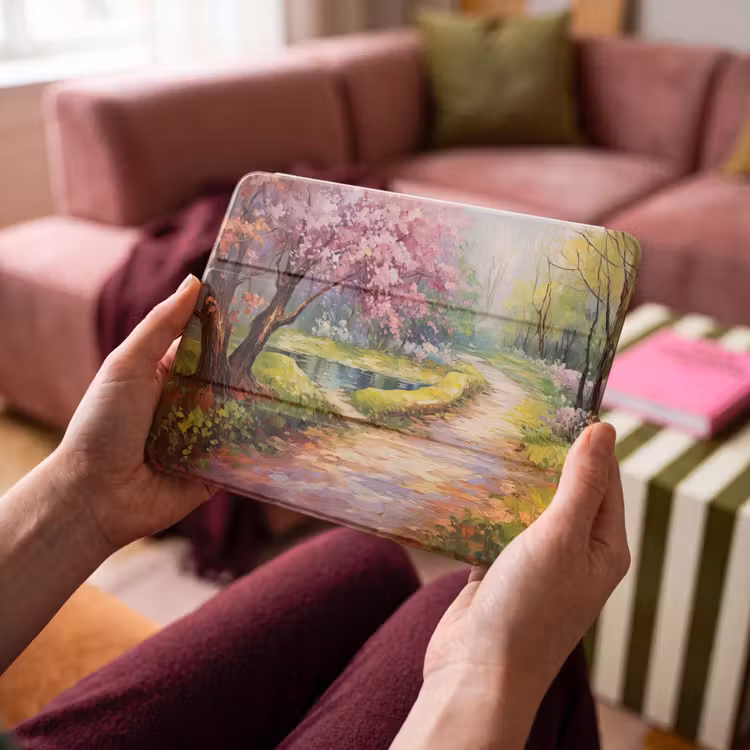 iPad hoes - Watercolor - Natuur - Bomen - Kunst - Bloemen — 4
