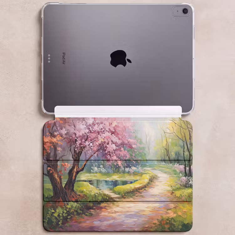 iPad hoes - Watercolor - Natuur - Bomen - Kunst - Bloemen — 6