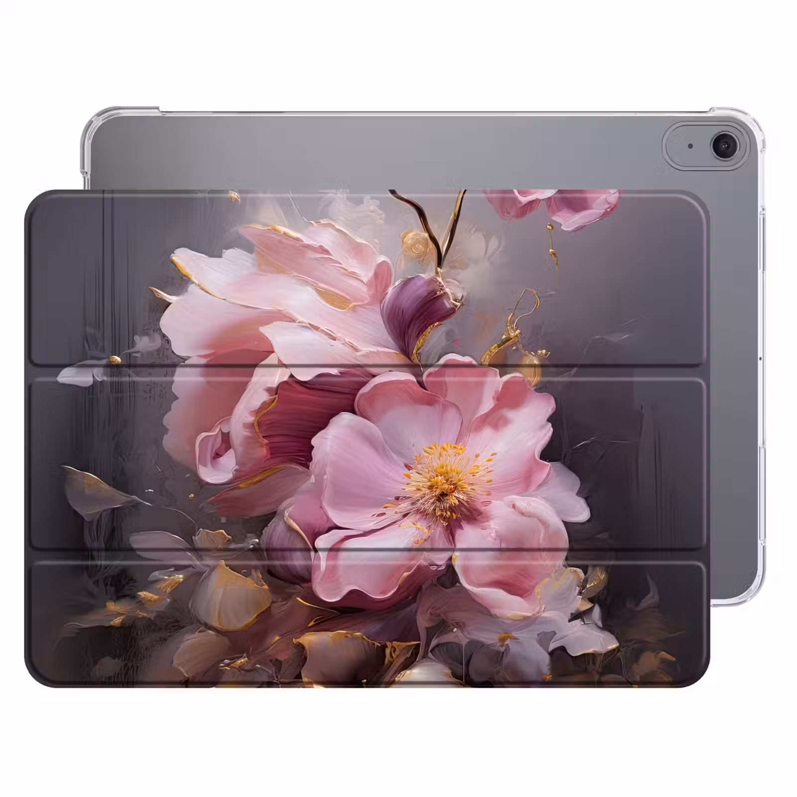 iPad hoes - Bloemen - Roze - Stilleven - Kunst — 1
