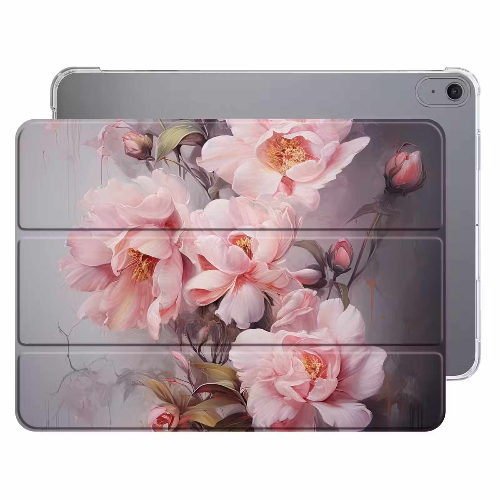 iPad hoes - Rozen - Bloemen - Roze - Kunst - Watercolor — 1
