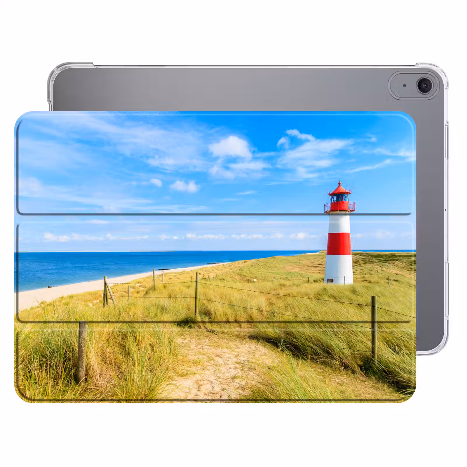 iPad hoes - Vuurtoren - Duinen - Strand - Zee - Zomer — 1