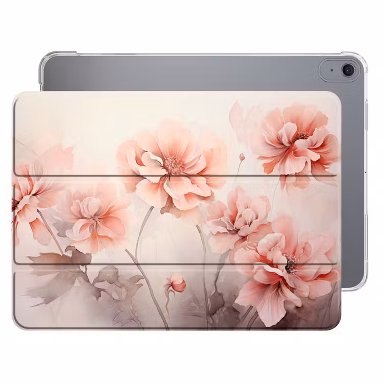 iPad hoes - Bloemen - Roze - Kunst - Abstract - Aquarel — 1