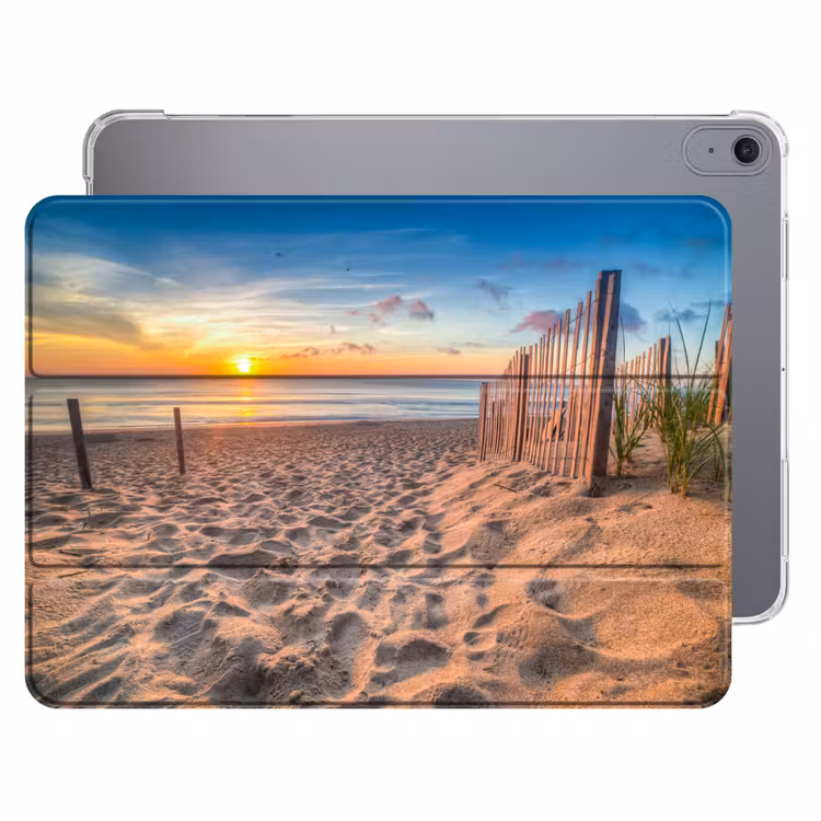 iPad hoes - Duinen - Zonsondergang - Strand - Zee - Horizon — 1