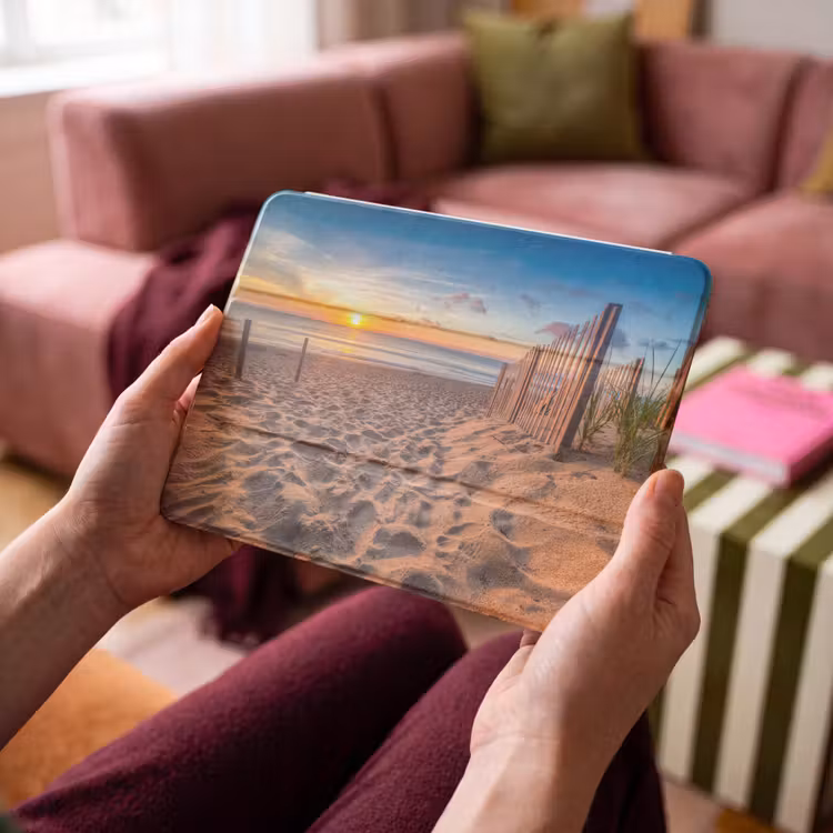 iPad hoes - Duinen - Zonsondergang - Strand - Zee - Horizon — 4