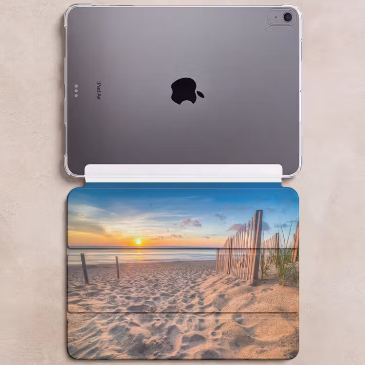 iPad hoes - Duinen - Zonsondergang - Strand - Zee - Horizon — 6