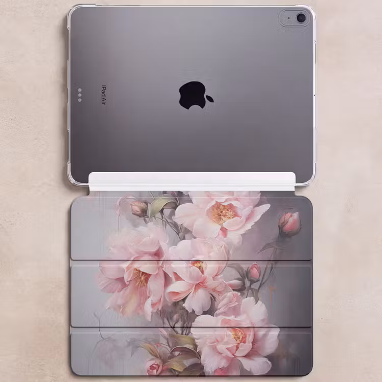 iPad hoes - Rozen - Bloemen - Roze - Kunst - Watercolor — 6