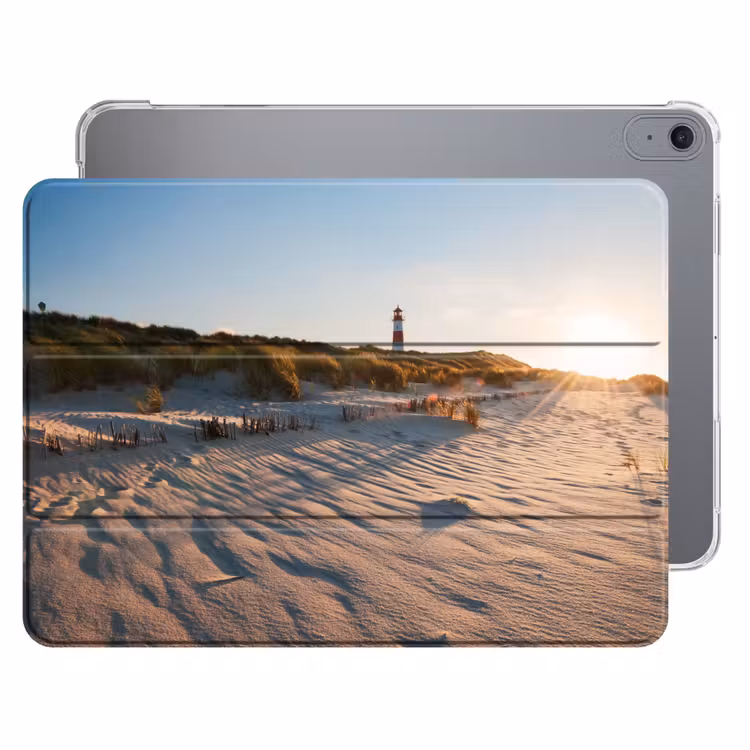 iPad hoes - Zon - Duinen - Strand - Vuurtoren — 1