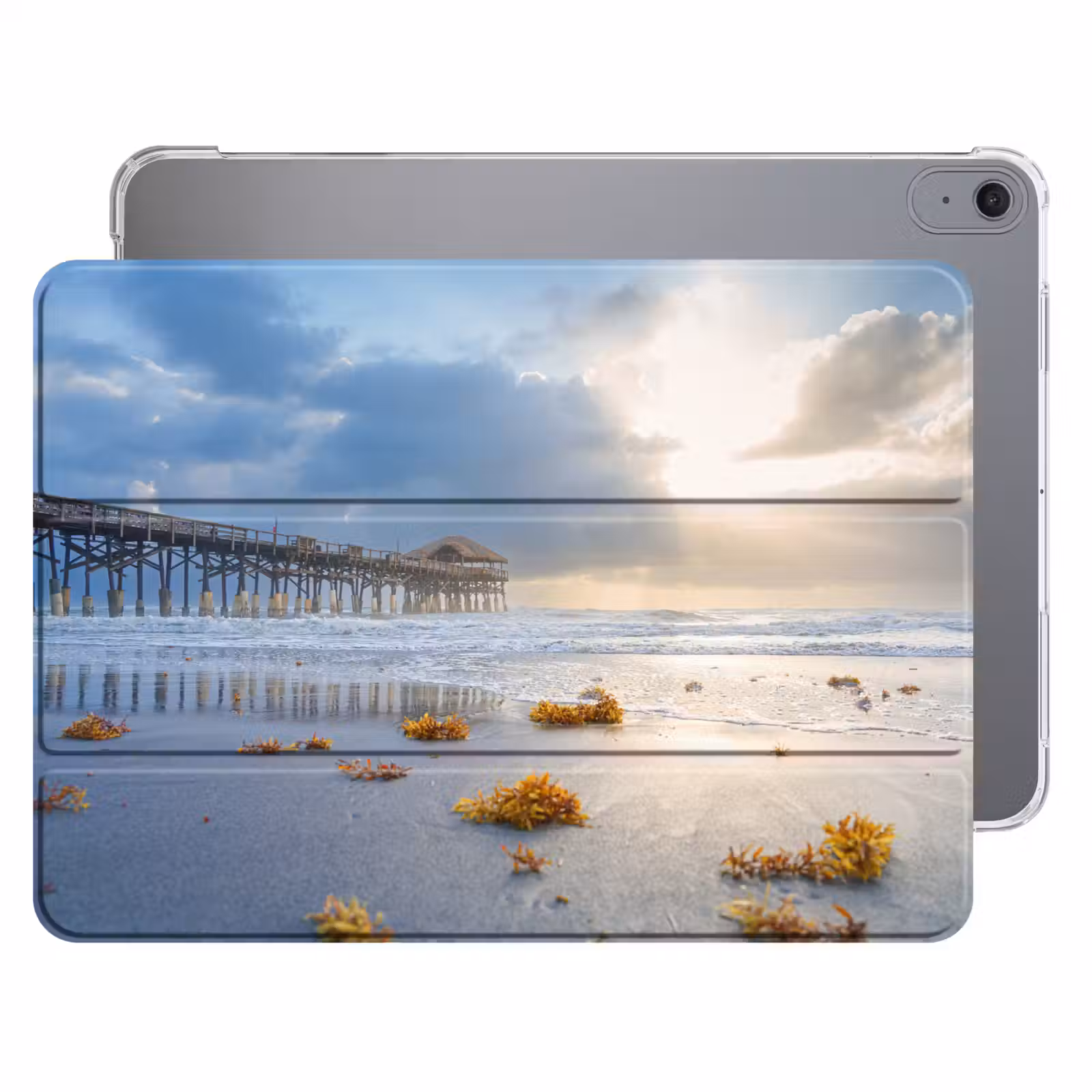 iPad hoes - Strand - Pier - Zeewier - Zee - Zomer — 1