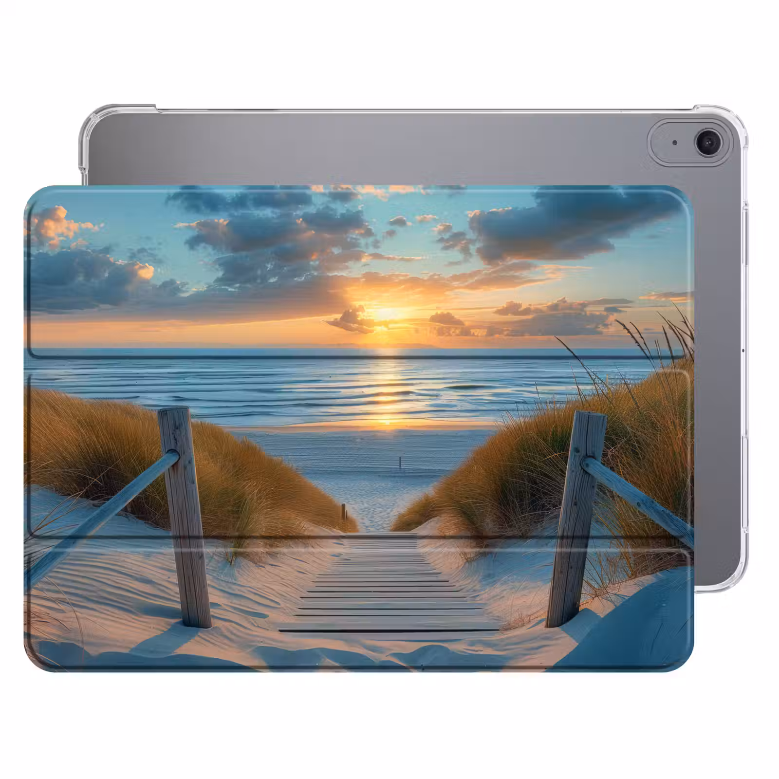 iPad hoes - Zonsondergang - Strand - Zomer - Landschap — 1
