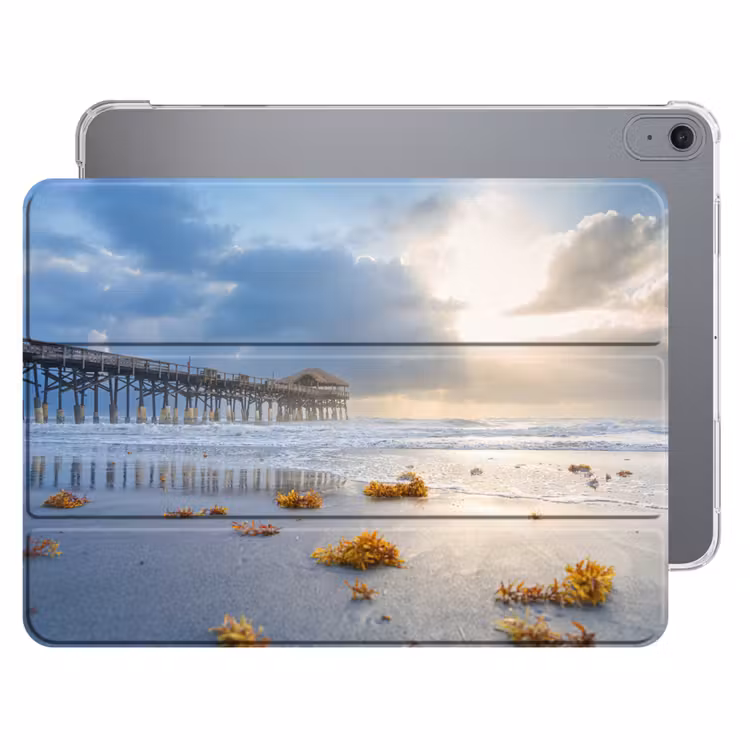 iPad hoes - Strand - Pier - Zeewier - Zee - Zomer — 1