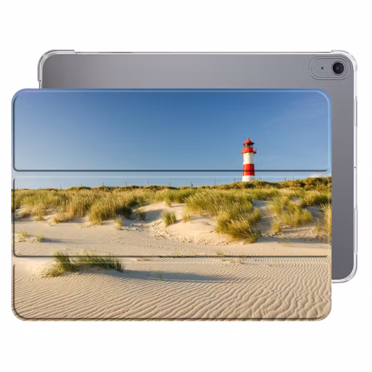 iPad hoes - Vuurtoren - Strand - Landschap - Duinen — 1