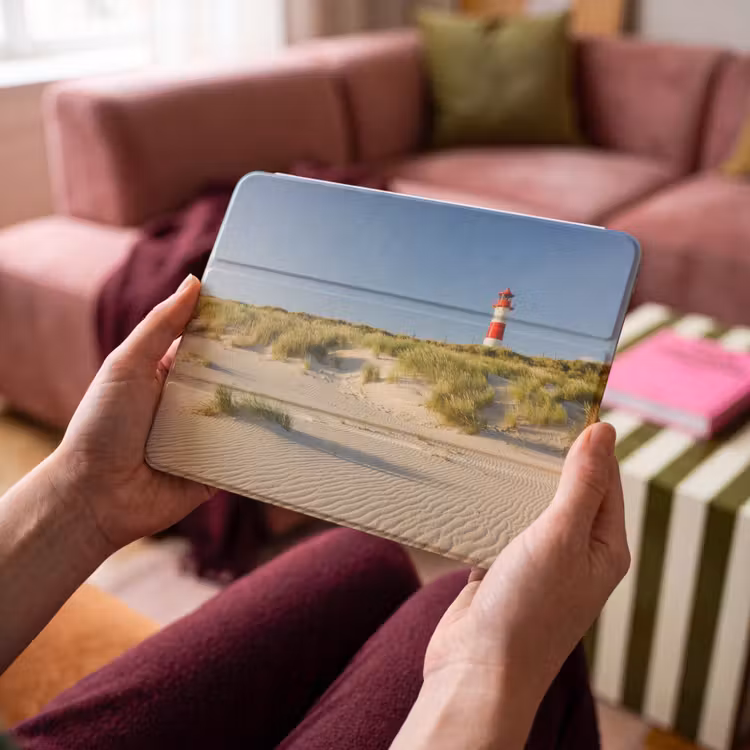 iPad hoes - Vuurtoren - Strand - Landschap - Duinen — 4