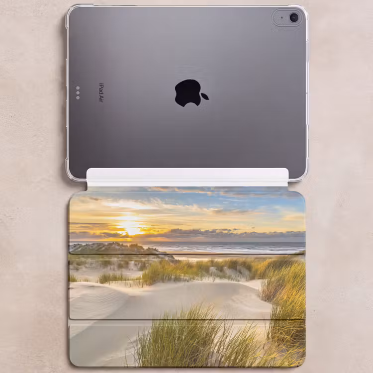 iPad hoes - Zonsondergang - Duinen - Strand - Landschap — 6