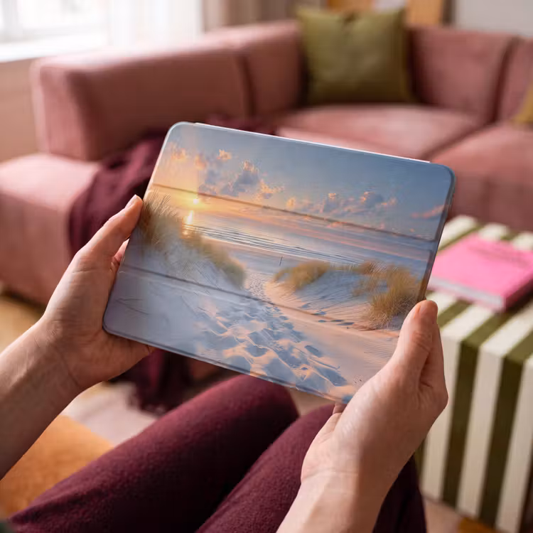iPad hoes - Zonsondergang - Strand - Natuur - Zee - Zomer — 4
