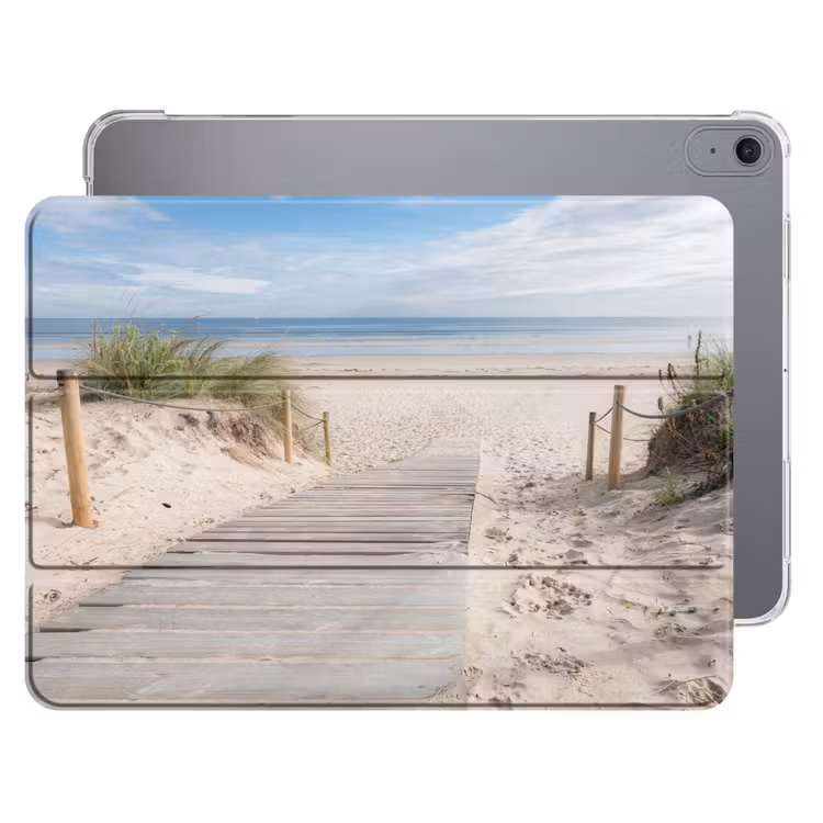 iPad hoes - Strand - Pad - Duinen - Zee - Zomer — 1