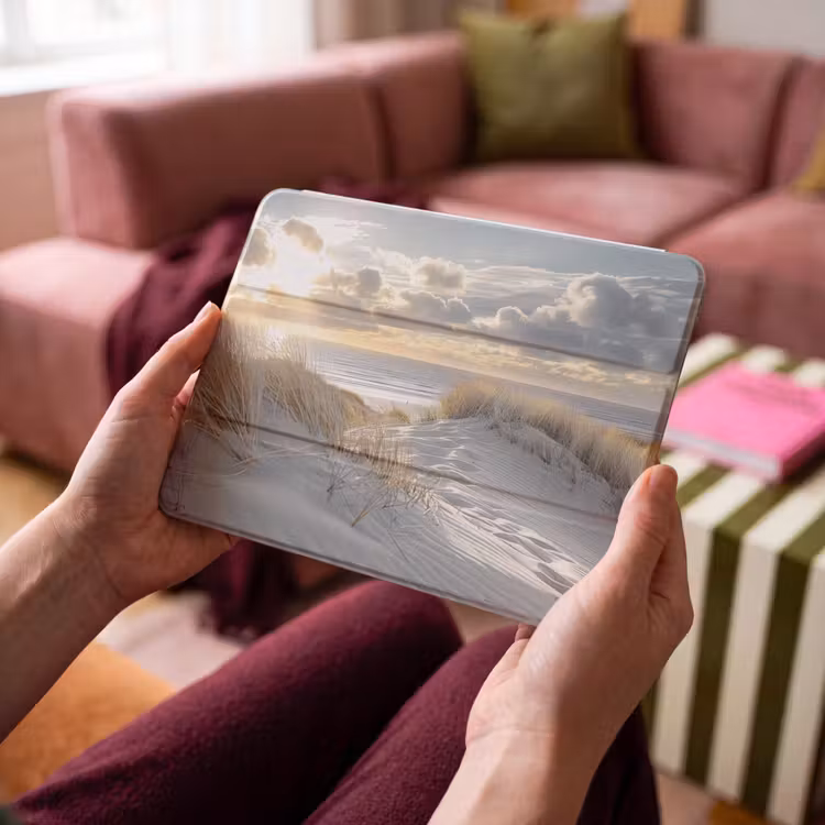 iPad hoes - Zonsondergang - Duinen - Planten - Natuur - Strand — 4