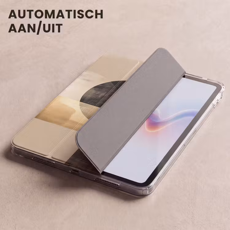 iPad hoes - Abstract - Modern - Zwart - Goud — 5