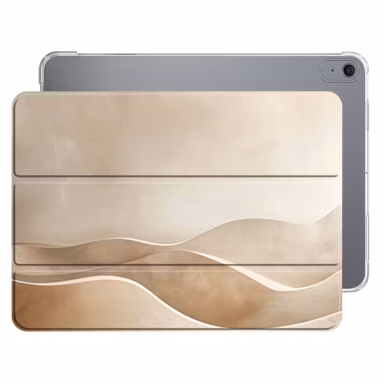 iPad hoes - Beige - Natuur - Abstract - Modern — 1