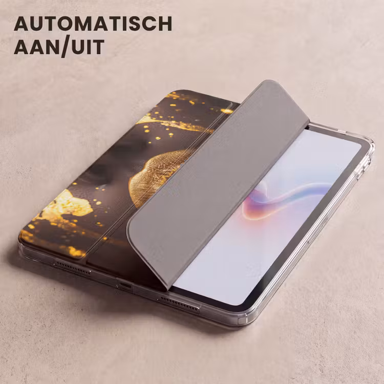 iPad hoes - Gouden lippen - Gezicht - Vrouw - Modern — 5