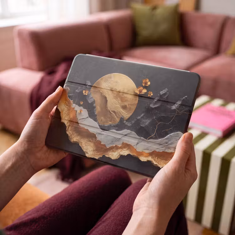 iPad hoes - Kunst - Goud - Modern - Abstract — 4